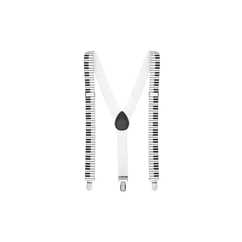 Šle - kšandy klávesy černobílé